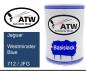 Preview: Jaguar, Westminster Blue, 712 / JFG: 500ml Lackdose, von ATW Autoteile West.